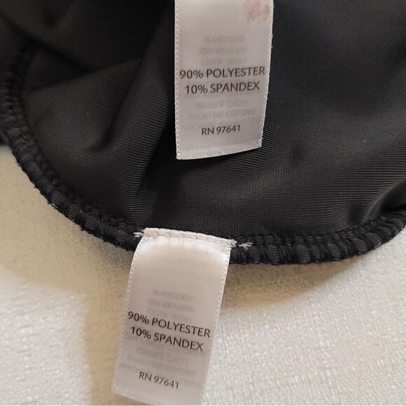 J. Jill 2 Piece Set Black Velvet Pull-on Skirt and 3/4 Sleeve Top Size XS - Picture 5 of 11